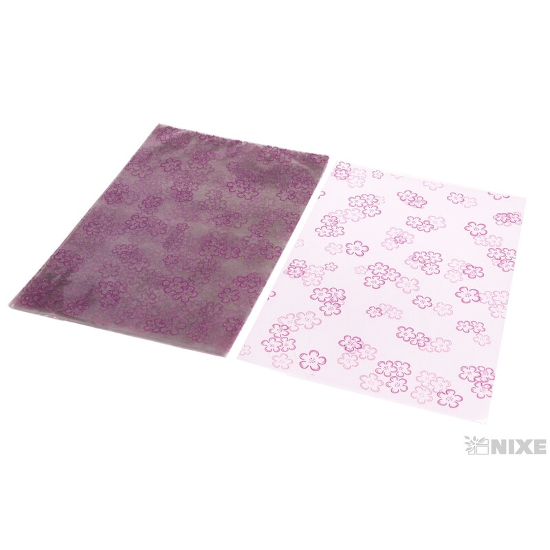 25x38cm JABLOŇ KVĚT T SÁČEK 50ks*FIALOVÁ