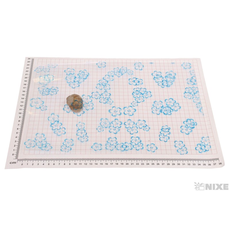 25x38cm JABLOŇ KVĚT T SÁČEK 50ks*MODRÁ