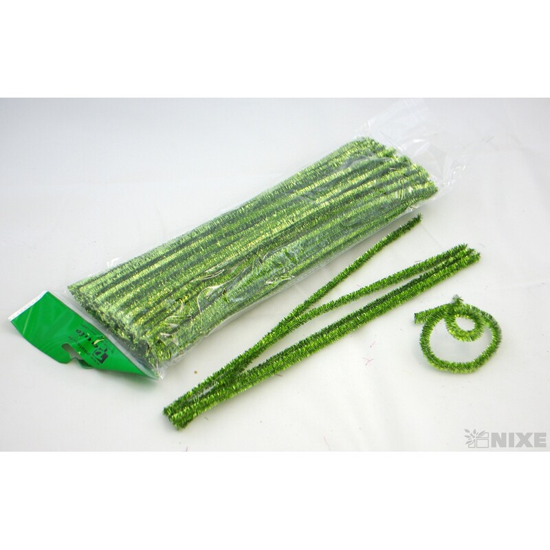 DRÁTEK ŽIN. MET 8mmx31cm 100ks*ZELENÁ