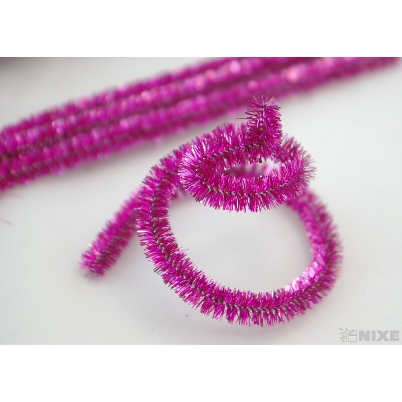 DRÁTEK ŽIN. MET 8mmx31cm 100ks*RŮŽOVÁ TM.