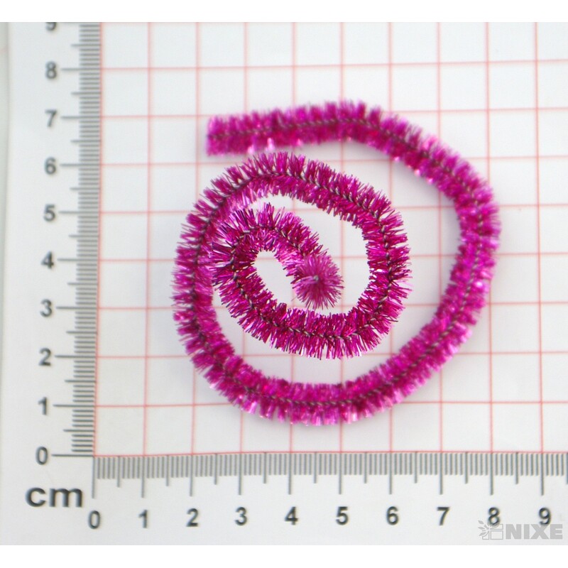 DRÁTEK ŽIN. MET 8mmx31cm 100ks*RŮŽOVÁ TM.