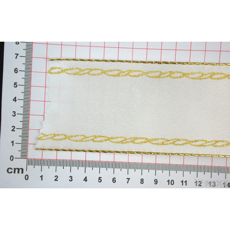 PL STUHA SMUTEČNÍ 60mmx10yd*KRÉMOVÁ