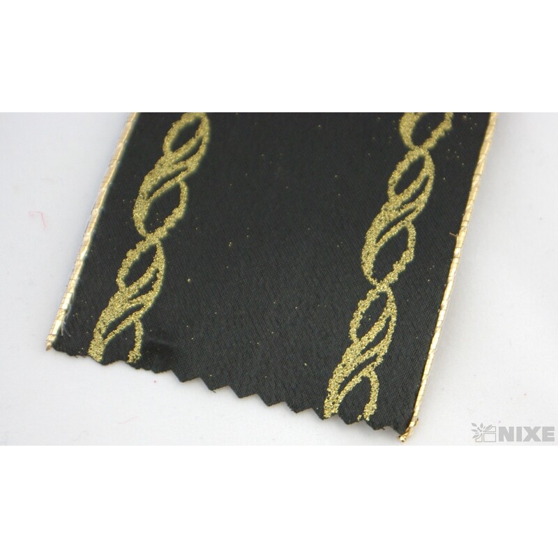 PL STUHA SMUTEČNÍ 60mmx10yd*ČERNÁ