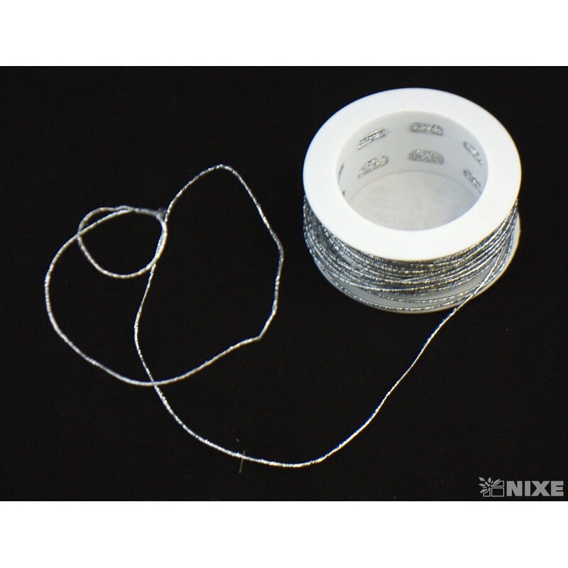 GYMPA SLABÁ CÍVKA 1mmx25m*STŘÍBRNÁ 910600