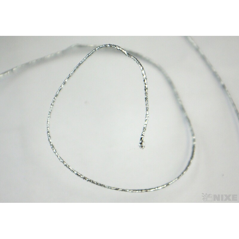 GYMPA SLABÁ METAL CÍVKA 1mmx100m*STŘÍBRNÁ 910600