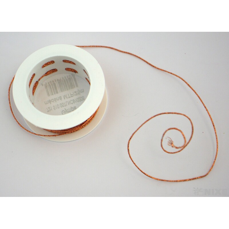 GYMPA SLABÁ CÍVKA 1mmx25m*MĚDENÁ 910208