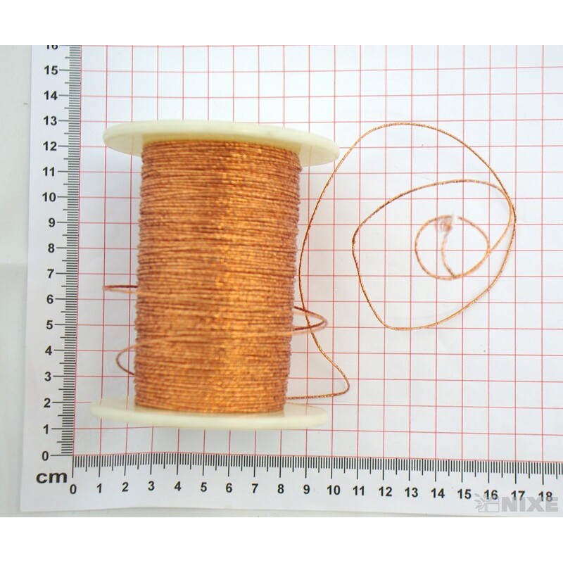 GYMPA SLABÁ METAL CÍVKA 1mmx100m*MĚDENÁ 910208