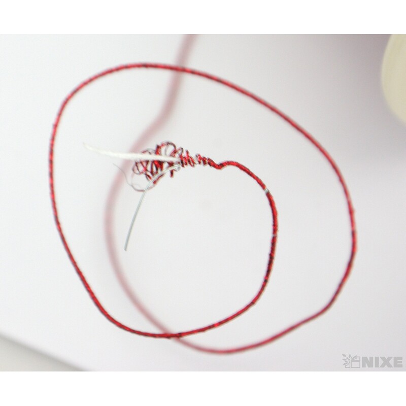 GYMPA SLABÁ METAL CÍVKA 1mmx100m*ČERVENÁ 910400