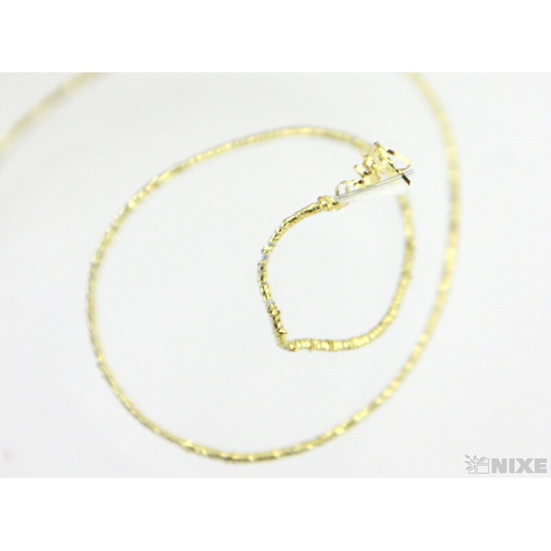 GYMPA SLABÁ METAL CÍVKA 1mmx100m*ZLATÁ 910700