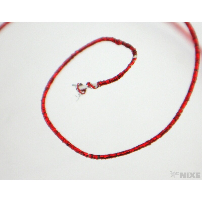 GYMPA SLABÁ CÍVKA 1mmx25m*ČERVENÁ 910400