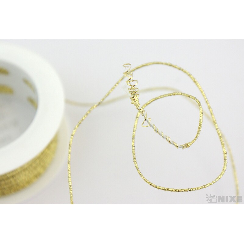 GYMPA SLABÁ CÍVKA 1mmx25m*ZLATÁ 910700