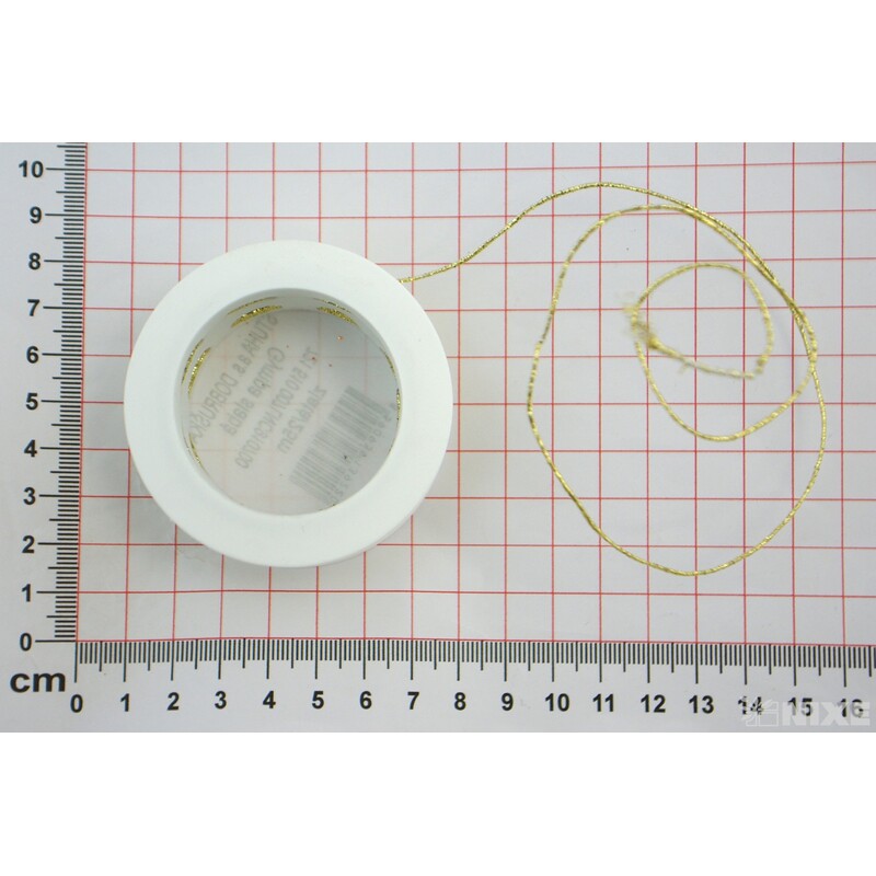 GYMPA SLABÁ CÍVKA 1mmx25m*ZLATÁ 910700