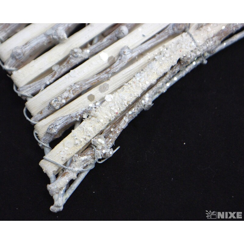 SRDCE WL110463 15cm*BÍLÁ