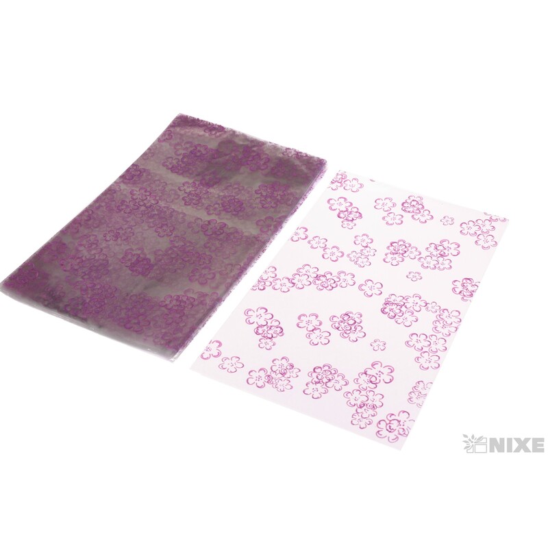 20x35cm JABLOŇ KVĚT T SÁČEK 50ks*FIALOVÁ