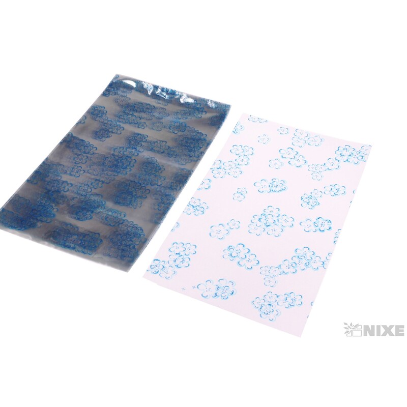 20x35cm JABLOŇ KVĚT T SÁČEK 50ks*MODRÁ