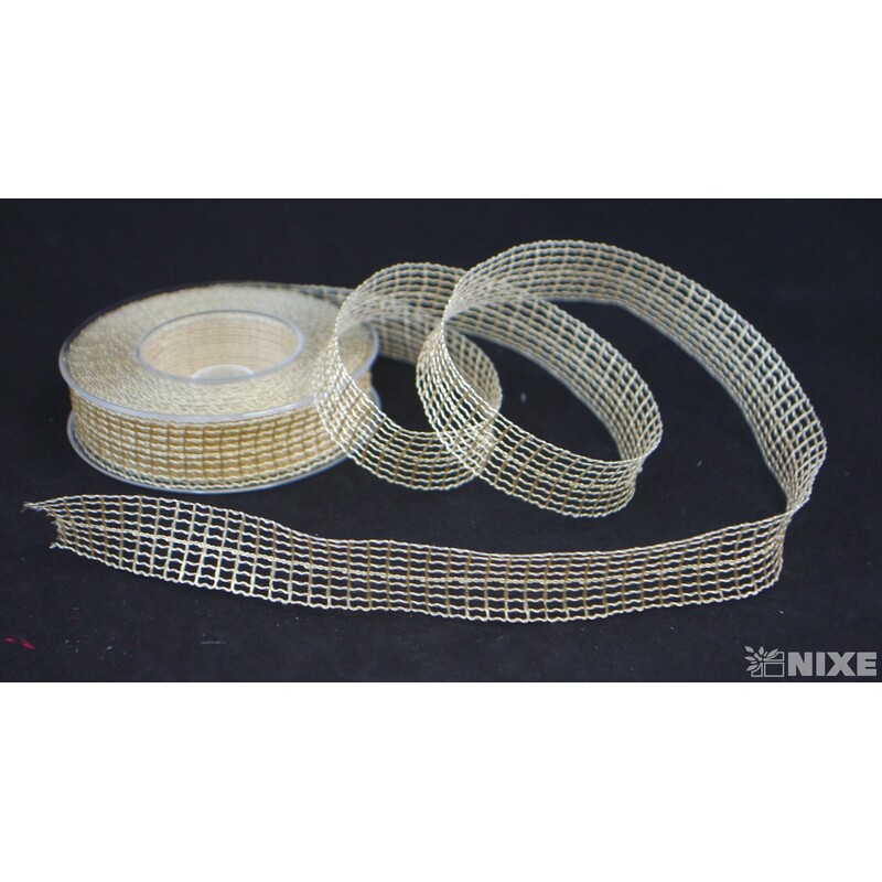 RASCHELBAND 4154 25mmx25m*BÉŽOVÁ 102