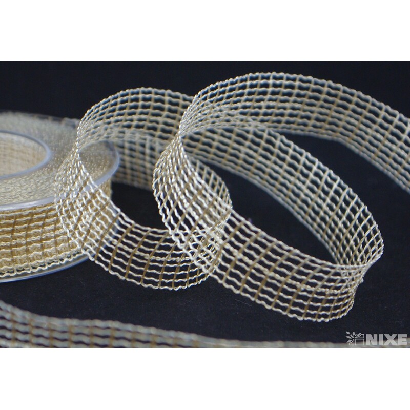 RASCHELBAND 4154 25mmx25m*BÉŽOVÁ 102