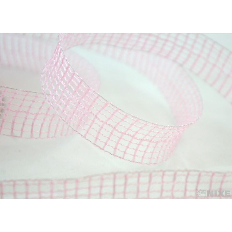 RASCHELBAND 4154 25mmx25m*RŮŽOVÁ 216