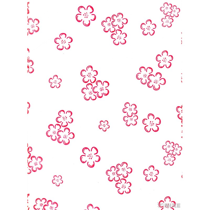 15x25cm JABLOŇ KVĚT T SÁČEK 50ks*ČERVENÁ