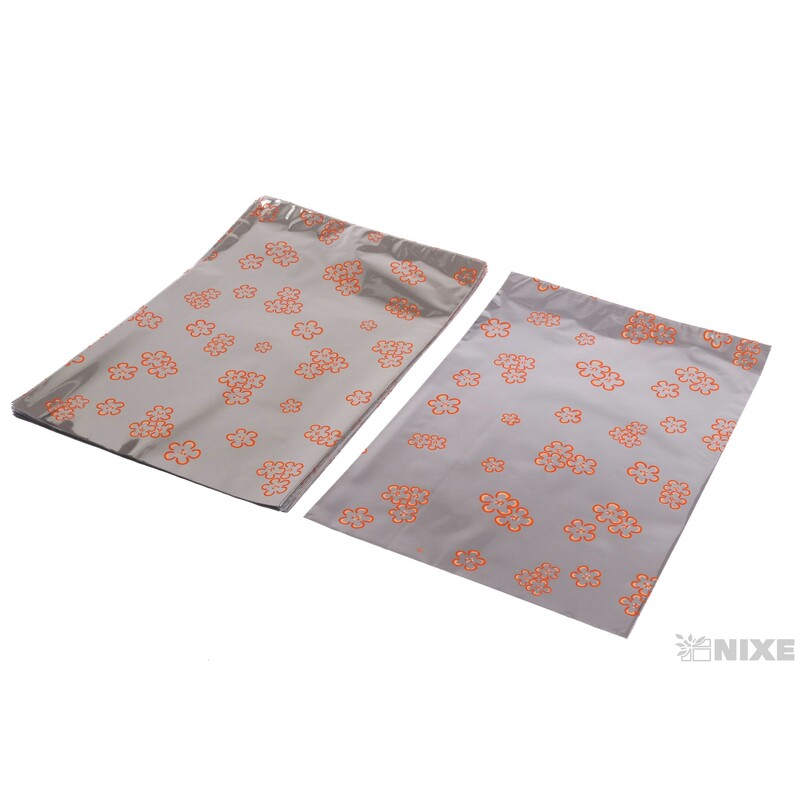 25x38cm JABLOŇ KVĚT M SÁČEK 50ks*ORANŽOVÁ