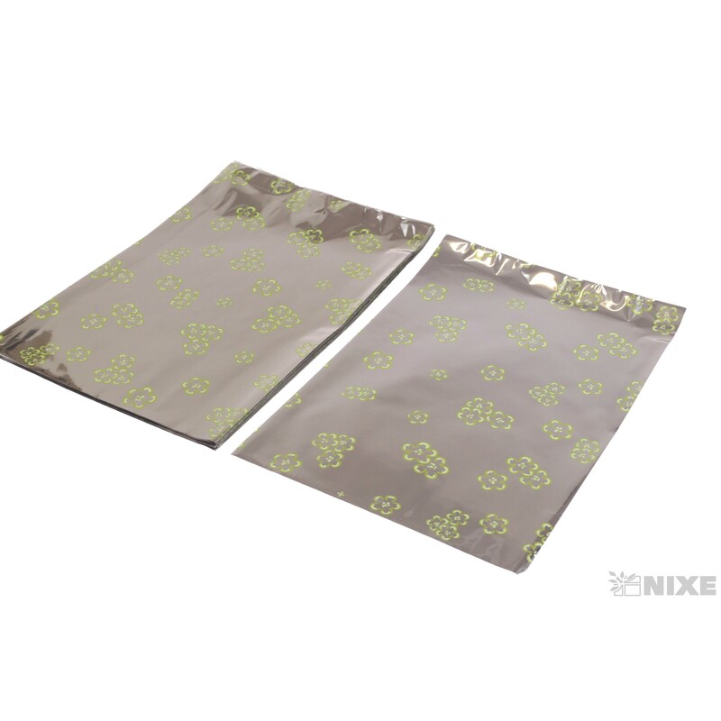 25x38cm JABLOŇ KVĚT M SÁČEK 50ks*ZELENÁ