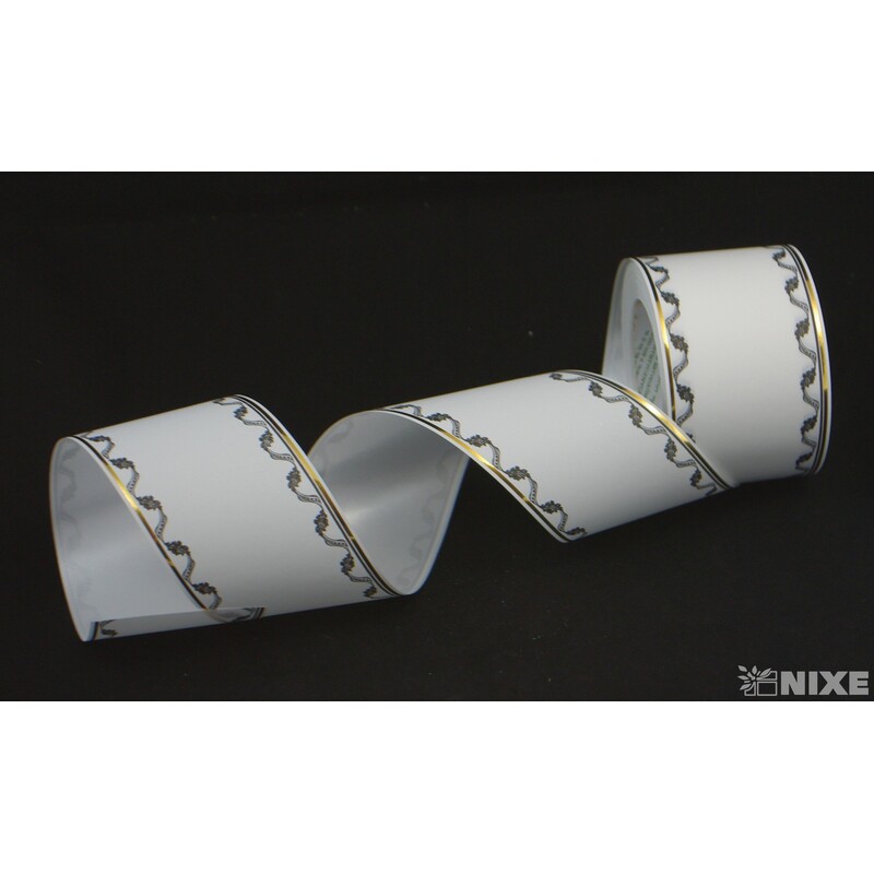 POHŘEBNÍ PÁSEK 80mmx50yd TISK*BÍLÁ