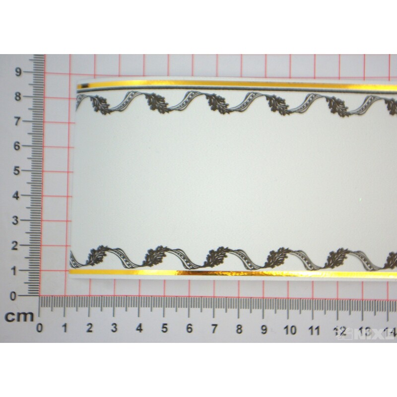 POHŘEBNÍ PÁSEK 80mmx50yd TISK*BÍLÁ