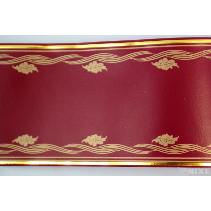 POHŘEBNÍ PÁSEK 80mmx50yd TISK*BORDOVÁ