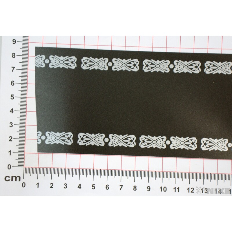 POHŘEBNÍ STUHA SP 76mmx50m*ČERNÁ+STŘÍBRNÁ