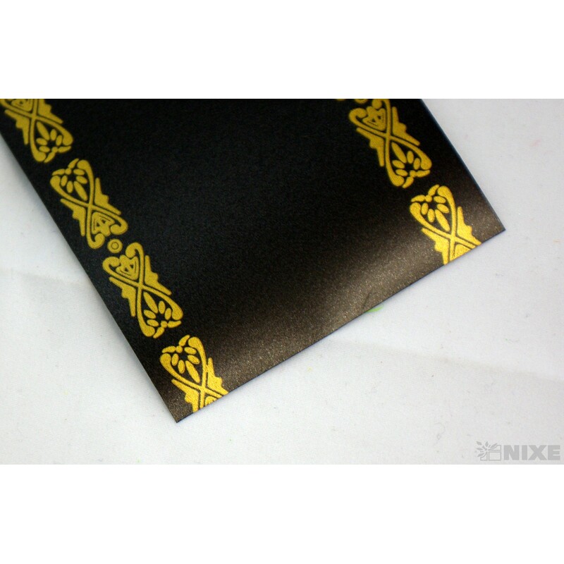 POHŘEBNÍ STUHA SP 76mmx50m*ČERNÁ+ZLATÁ