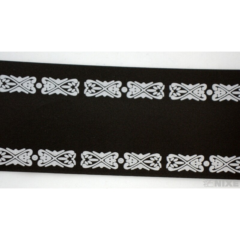 POHŘEBNÍ STUHA SP 57mmx50m*ČERNÁ+STŘÍBRNÁ