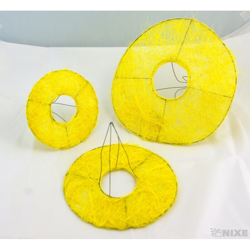 PODLOŽKA SISAL KRUH WD09017 S3*MIX BAREV