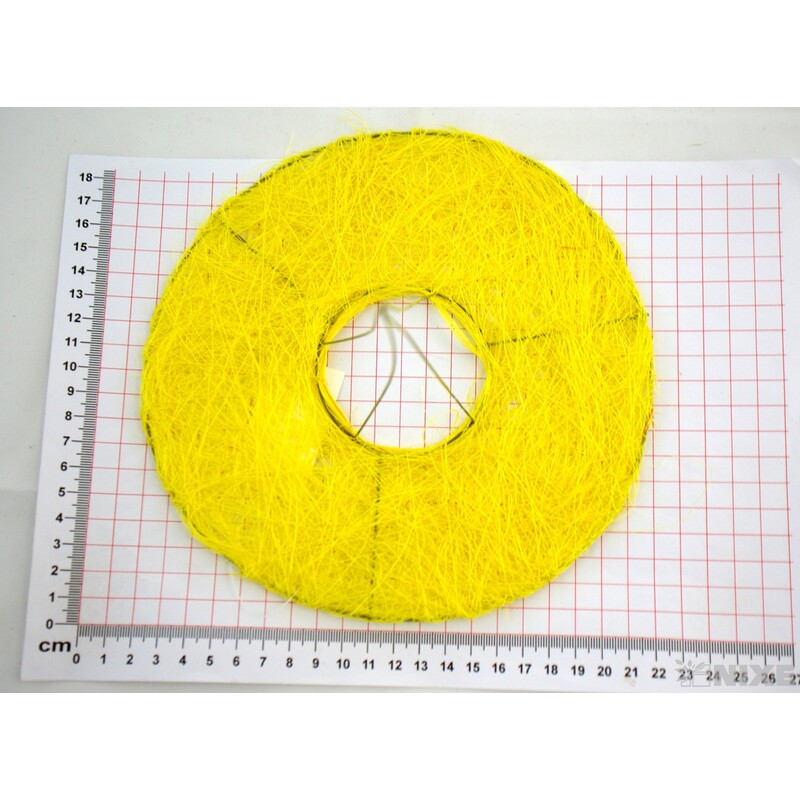 PODLOŽKA SISAL KRUH 20cm*MIX BAREV