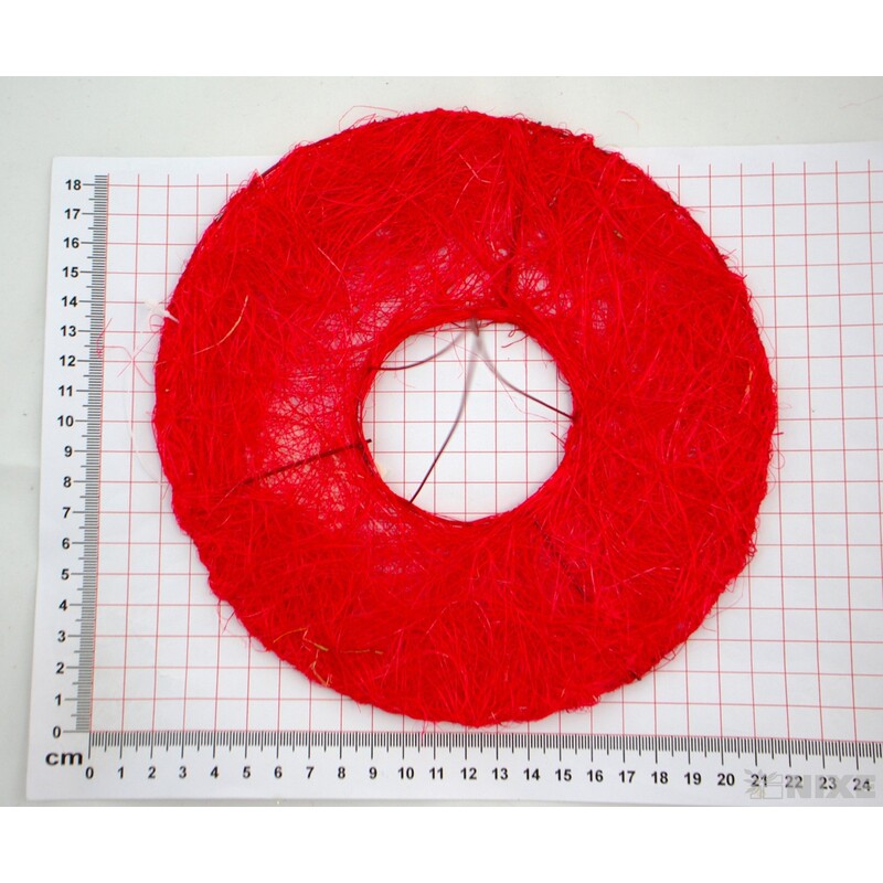 PODLOŽKA SISAL KRUH 20cm*MIX BAREV