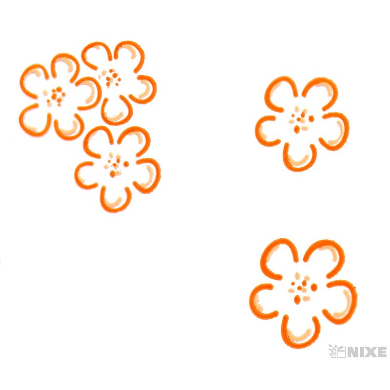 47cm JABLOŇ KVĚT T RONDO*ORANŽOVÁ