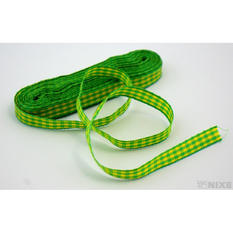 KOSTKA HRUBÁ 10mmx10m*ŽLUTÁ+ZELENÁ 340105