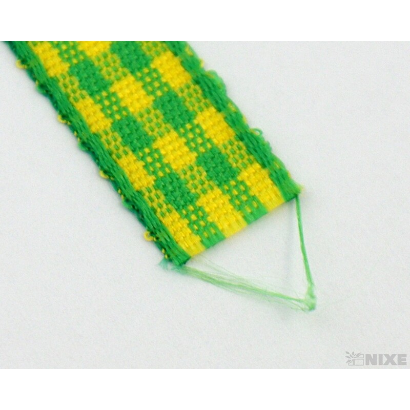 KOSTKA HRUBÁ 10mmx10m*ŽLUTÁ+ZELENÁ 340105