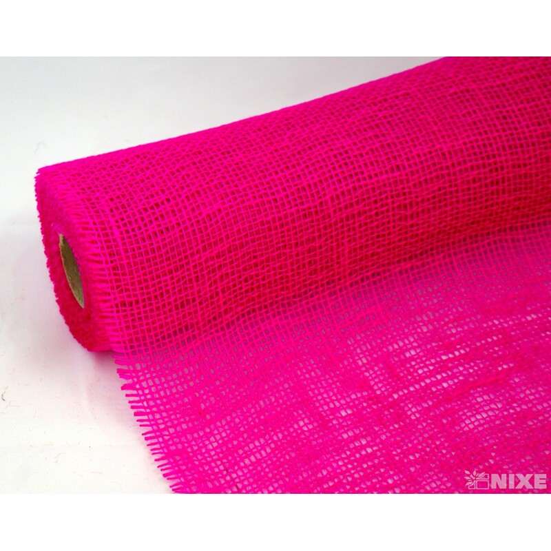 ROLE JUTA 50cmx5m*RŮŽOVÁ TM. 10