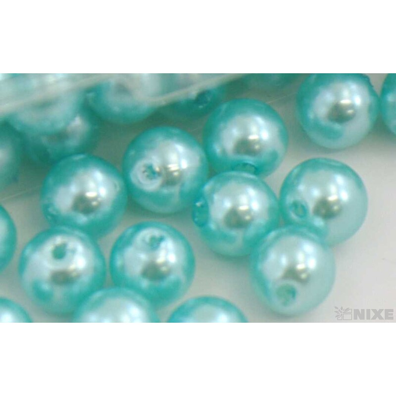 KORÁLKY 8mm 45g*TYRKYSOVÁ