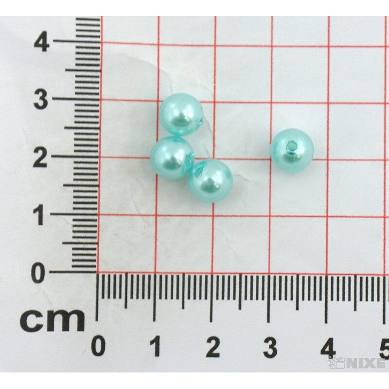 KORÁLKY 8mm 45g*TYRKYSOVÁ