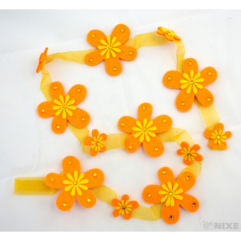 GIRLANDA FILC KYTKY 8x120cm*MIX BAREV