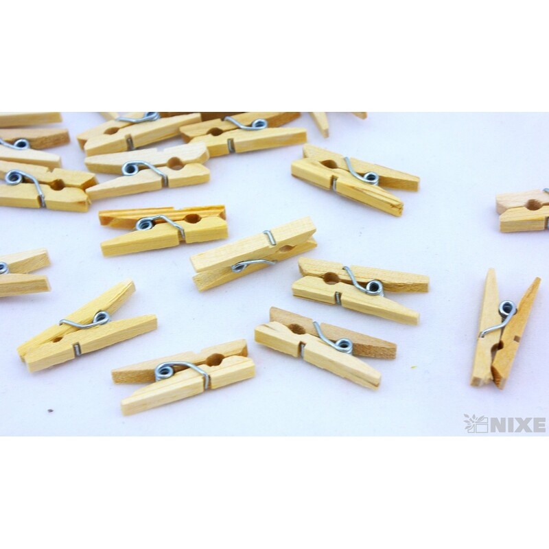 KOLÍČEK 2,5cm 24ks*PŘÍRODNÍ