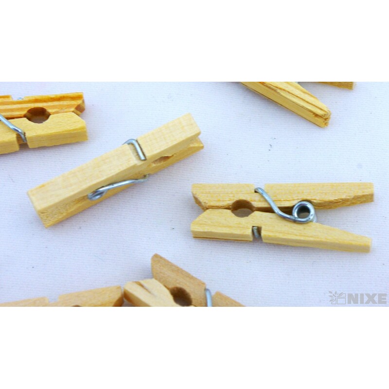 KOLÍČEK 2,5cm 24ks*PŘÍRODNÍ