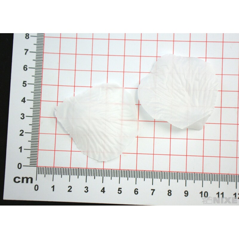 OKVĚTNÍ LÍSTKY RŮŽÍ 100ks*BÍLÁ