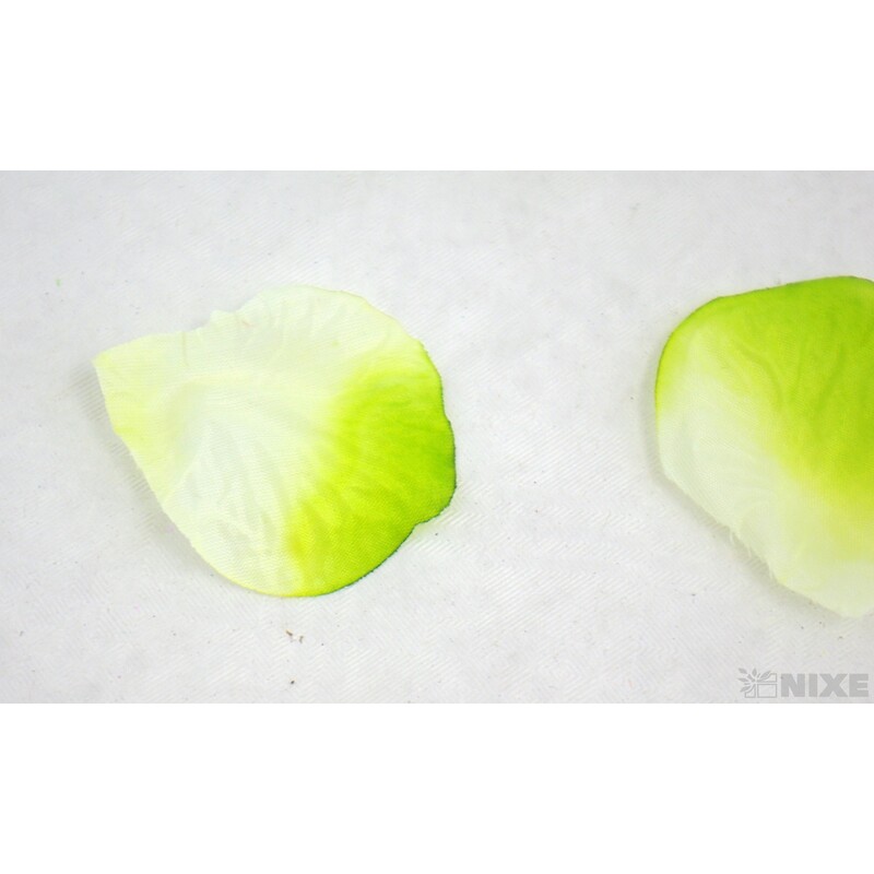 OKVĚTNÍ LÍSTKY RŮŽÍ 100ks*ZELENÁ SV.