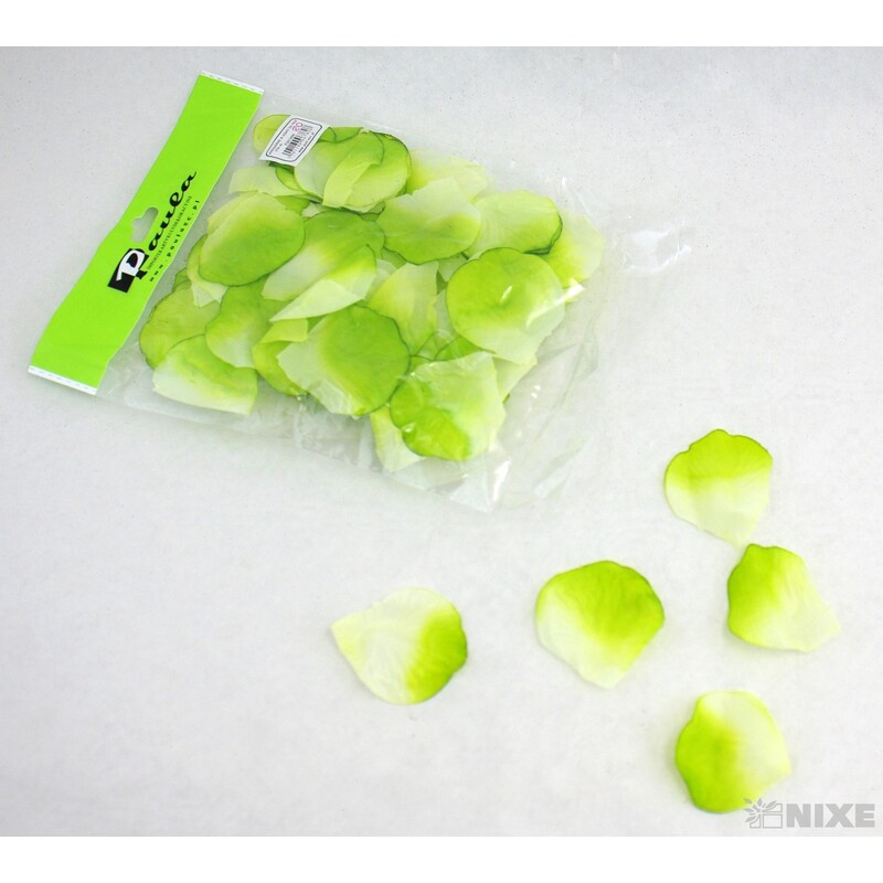 OKVĚTNÍ LÍSTKY RŮŽÍ 100ks*ZELENÁ SV.