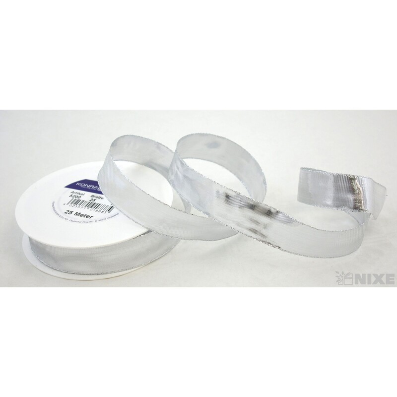 GLAMOURBAND 5200 25mmx25m*STŘÍBRNÁ 127