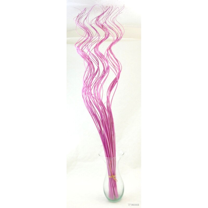 CURLY WILLOW HALF 80cm*RŮŽOVÁ SV.