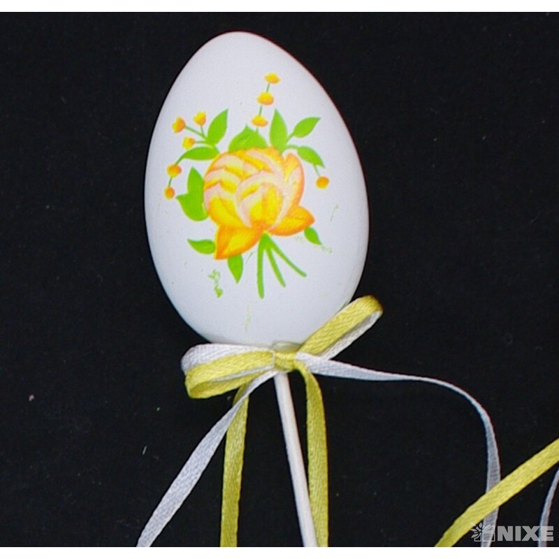 ZÁPICH VAJÍČKA 12ks 6x28cm*BÍLÁ