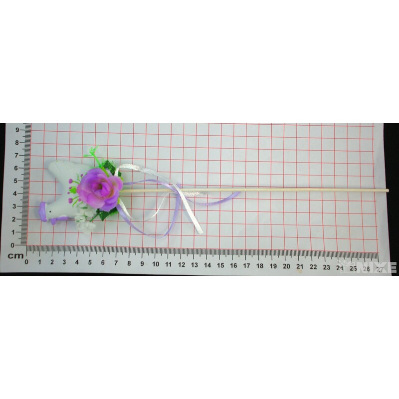 ZÁPICH SLEPIČKA 12ks 6x27cm*BÍLÁ